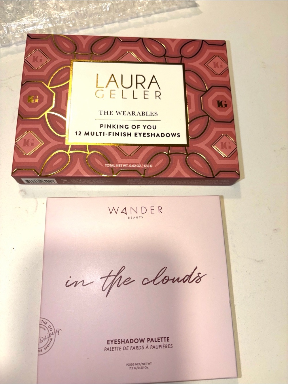Bundle eyeshadow Laura Geller Pink Multi-Finish 12-Color Eyeshadow Palette